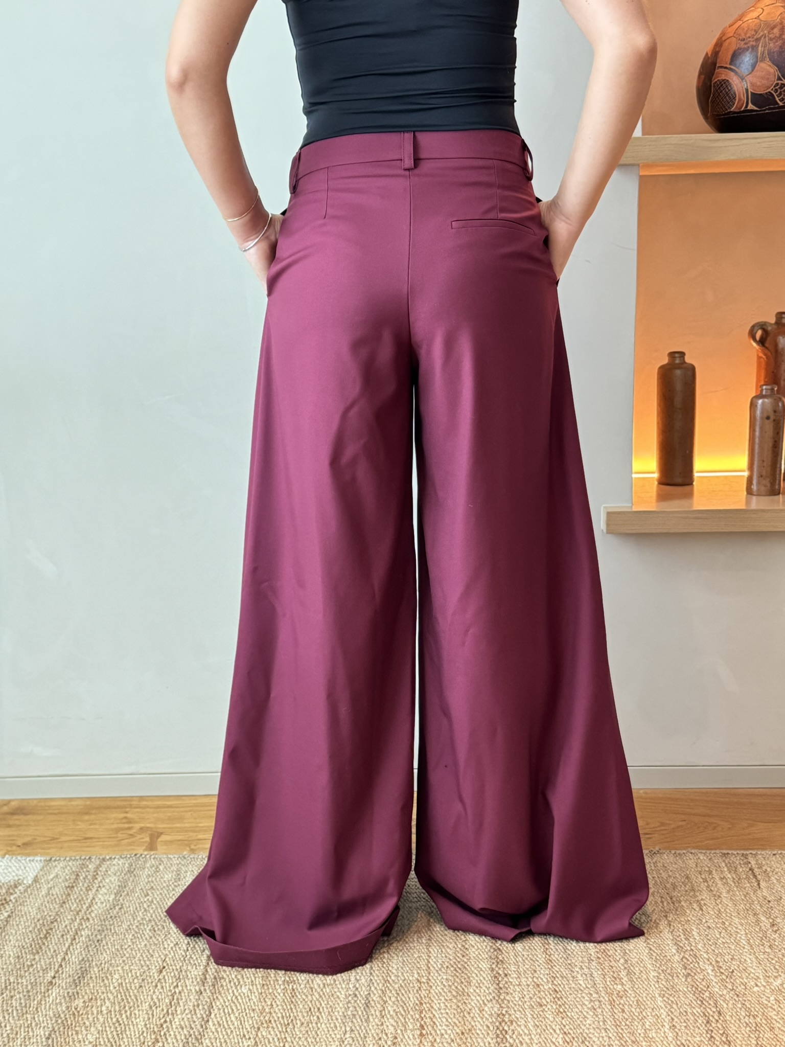 Barcelona Wool Trousers - Image 3